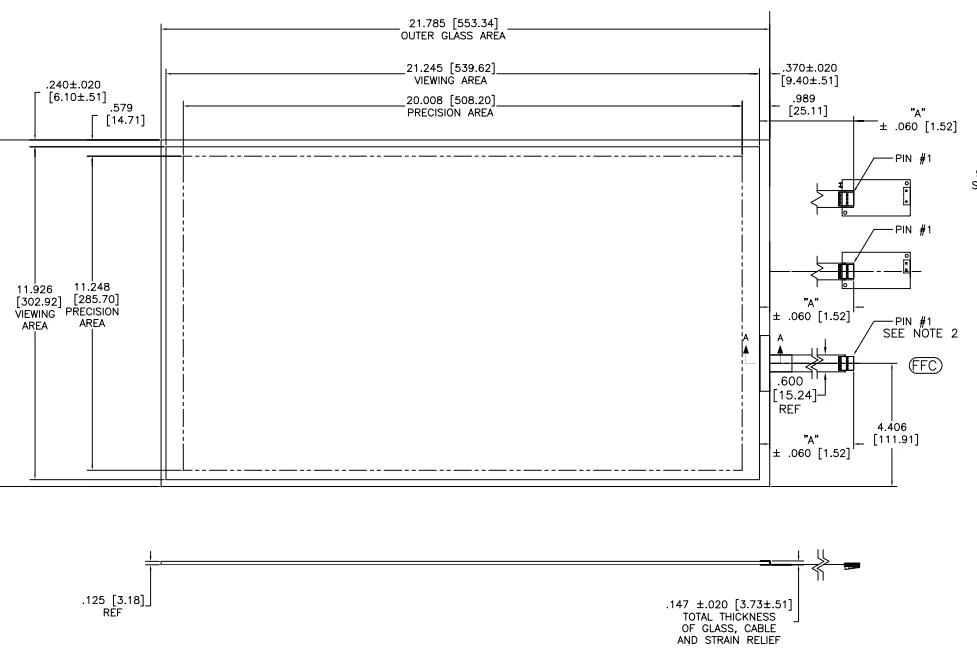 Surface Capacitive Touchscreen